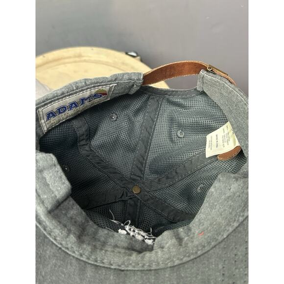 Gamma‎ Phi Beta Sorority Adjustable Hat Adam's Cap Boyfriends Style Gray Blue - Picture 6 of 7